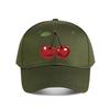 Shiny Resin Cherry Home Decor Baseball Cap Fashion Unisex Sunhat Womens Outdoor Sports Snapback Cap