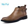 Italian Men Classic Genuine Leather Ankle Boots for Man Fashion Flat Designer Boots Comfy Casual Antiskid High-Top Outdoor Shoes
