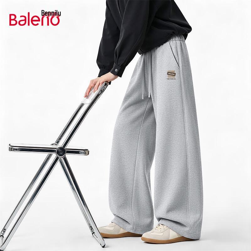 Baleno American-Style Curved Cut Men's Casual Loose Trousers