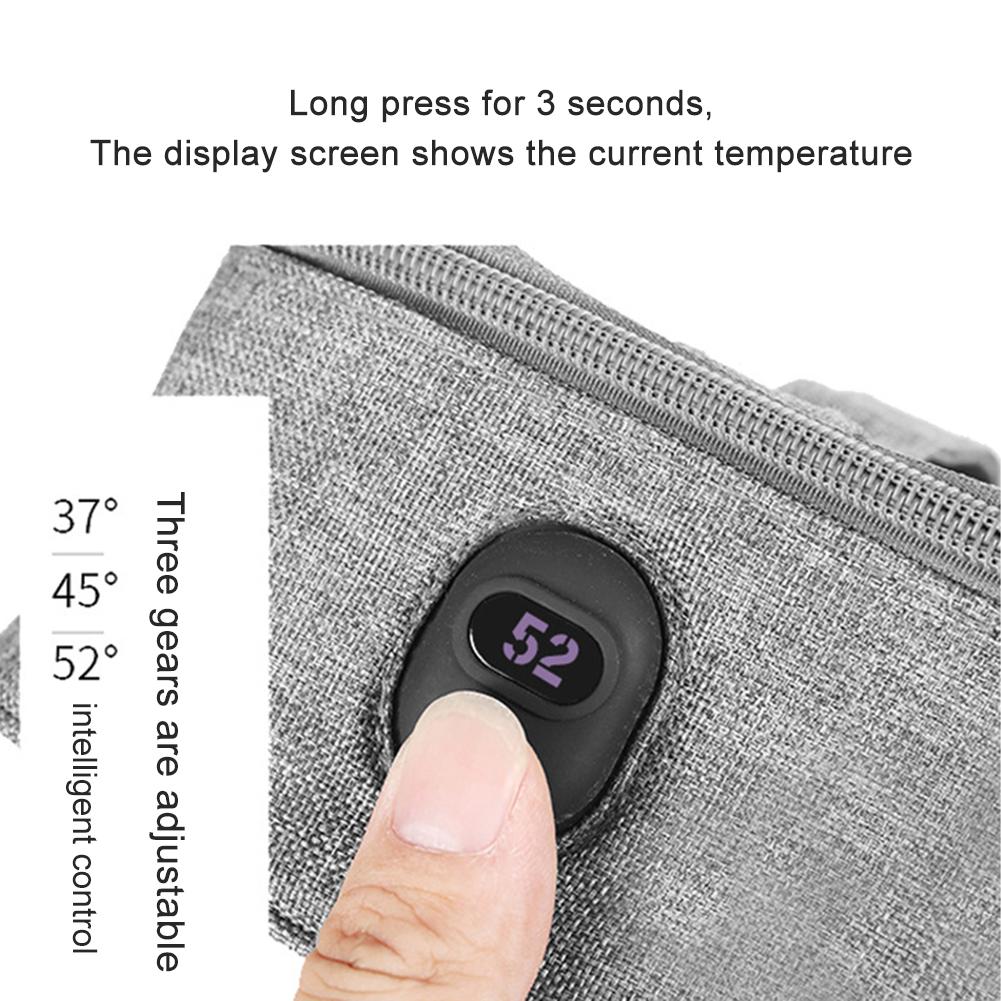 USB Rechargeable Insulated Lunch Bag Portable Electric Lunch Bag Electric Thermal Lunch Bag Reusable for Office School Traveling