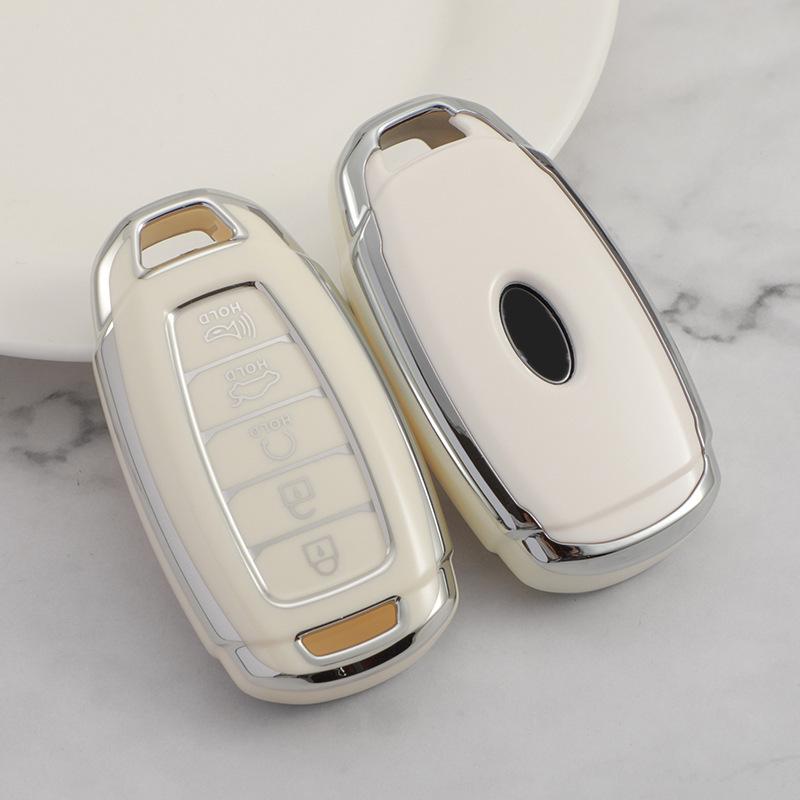 Hyundai Tucson 5-Button Key Cover for ix35, ix25, Festa Models