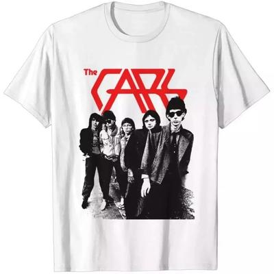 Tričko The Cars Band Rocková hudba Kapela Unisex Krátký rukáv S-5XL.webp Unisex tričko