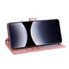 For Xiaomi Redmi Note 14 Pro 4G Case Wallet Stand View PU Leather Phone Cover with Wrist Strap