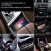 15W Car Fast Wireless Charger Silicone Pad Cradle Stand Dock for Samsung S20 S10 iPhone 13 12 11 Pro Xs Max Wireless Charging Stand