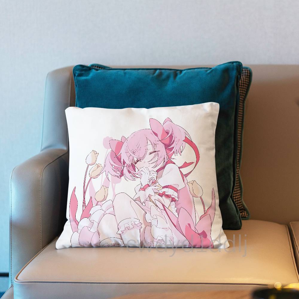 New Puella Magi MMadoka Magica Pillowcases Cute Funny Pillow Case For Wedding Party Home Decor Comfy Pillow Cover