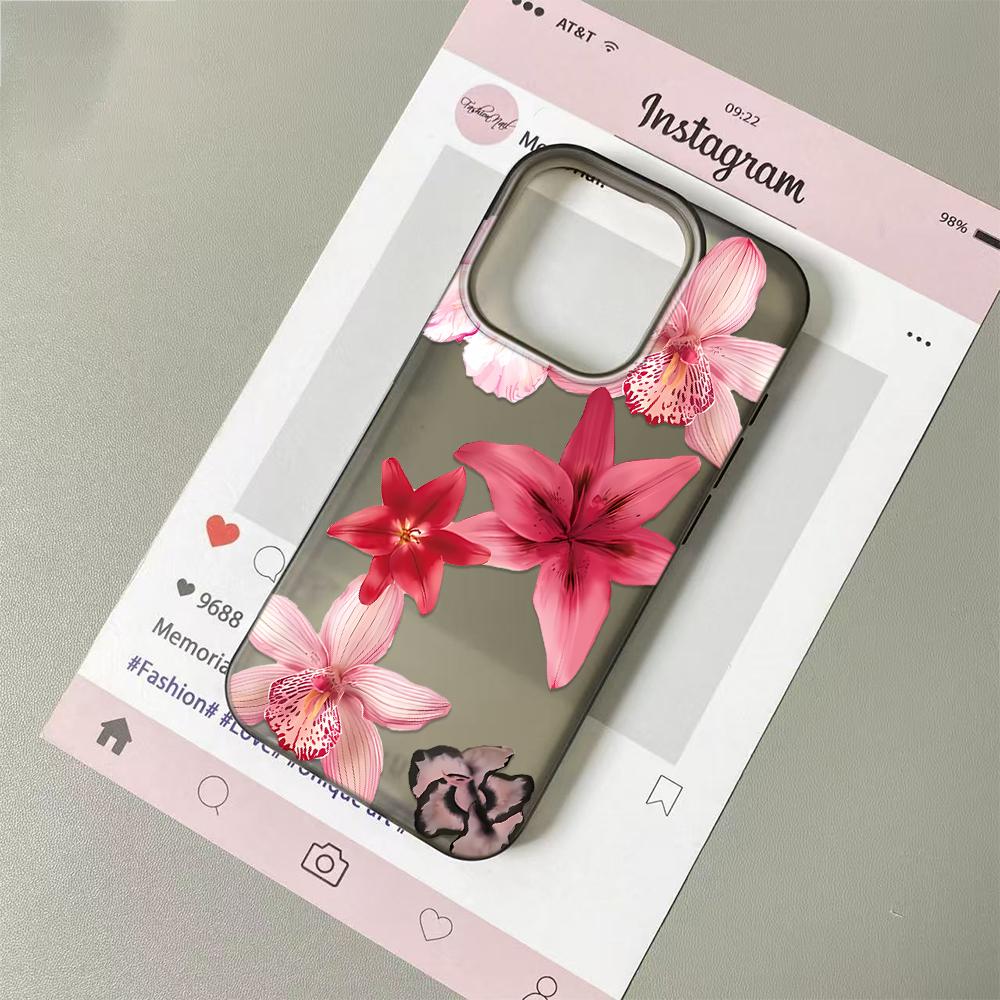 Floral Pattern Phone Case For IPhone 17 17 air 16 15 14 13 12 11 Pro Max Case 11 15 Plus Soft Shockproof Cover Case