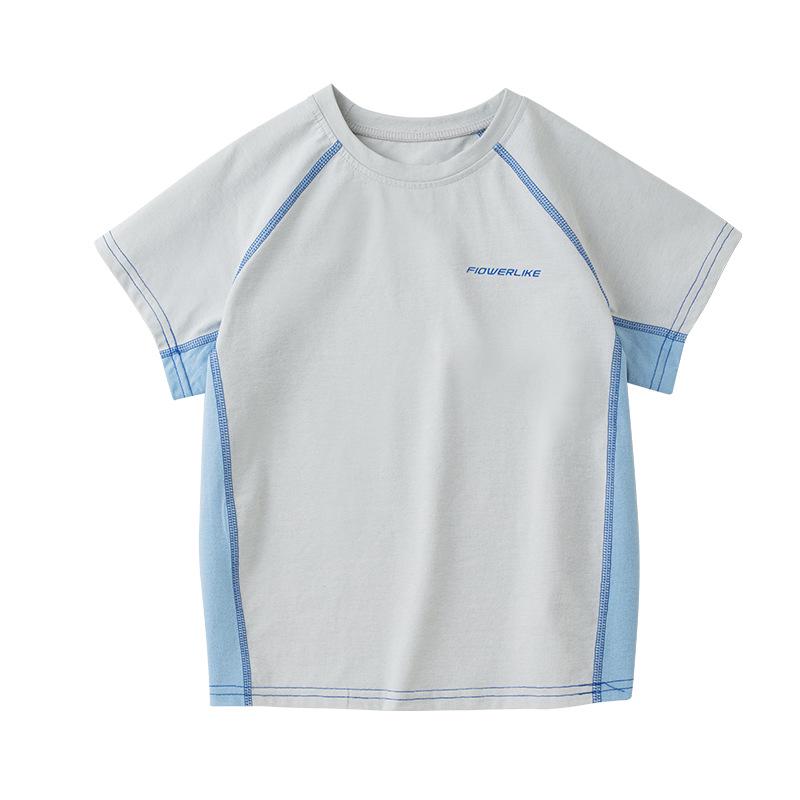 Kids Quick-Dry Short Sleeve T-Shirts for Boys & Girls - Teen Sportswear with Sun Protection