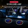 2PC/SET Car Door Welcome Light Led Car Projector Lamp Car Accessories For Toyota Corolla Yaris Chr Auris RAV4 Camry Highlander