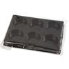 Plastic Palette with 6 Compartments for Gouache. Ref 34589