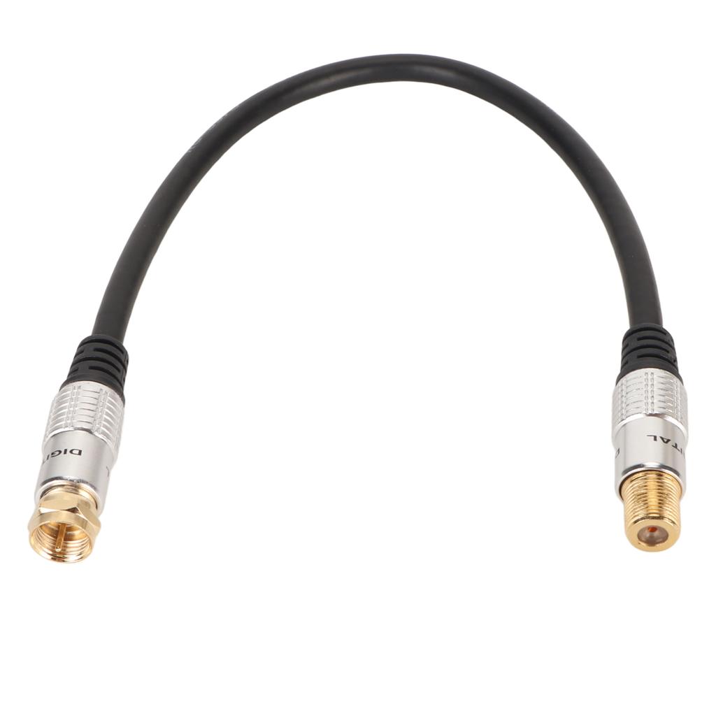 Kabel typu F samec na samici pozlacený konektor digitální zvuk video koaxiální kabel pro HDTV CATV