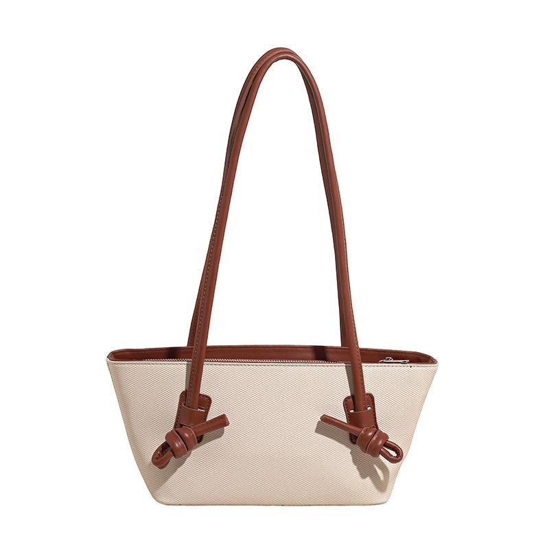 Niche Design Large-capacity Vegetable Basket Tote Bag Women's Summer New Fashion Shoulder Underarm Commuter Bag