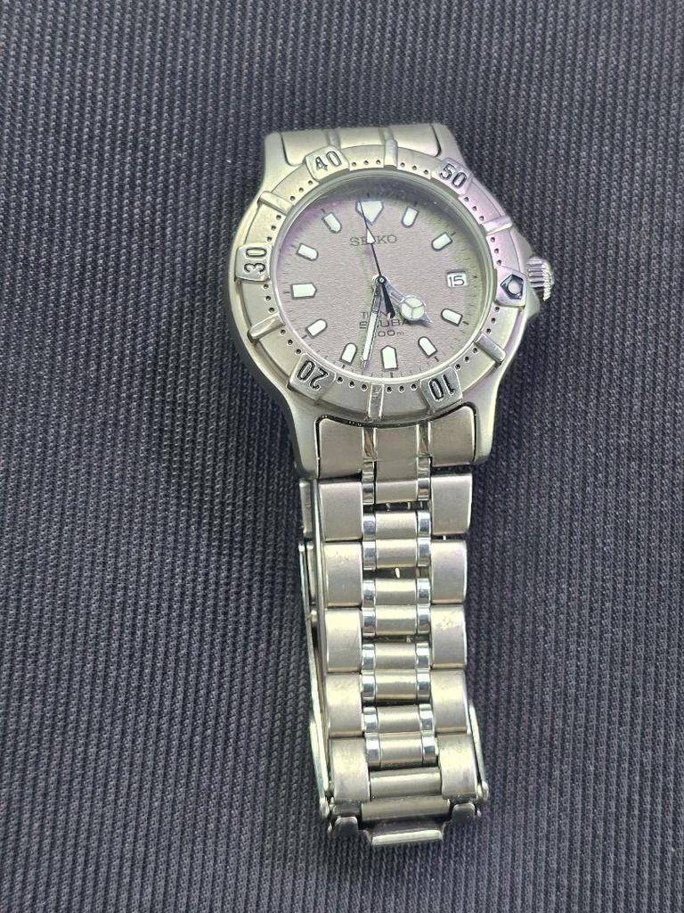 [USED] SEIKO Quartz Wristwatch Silver