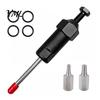 Grease Clog Remover Fitting Cleaning Tool, Heavy Duty Zerk Cleaner, Up to 600PSI, Remove Cleanser from Fittings Pins Shafts Bushings, M6 M8