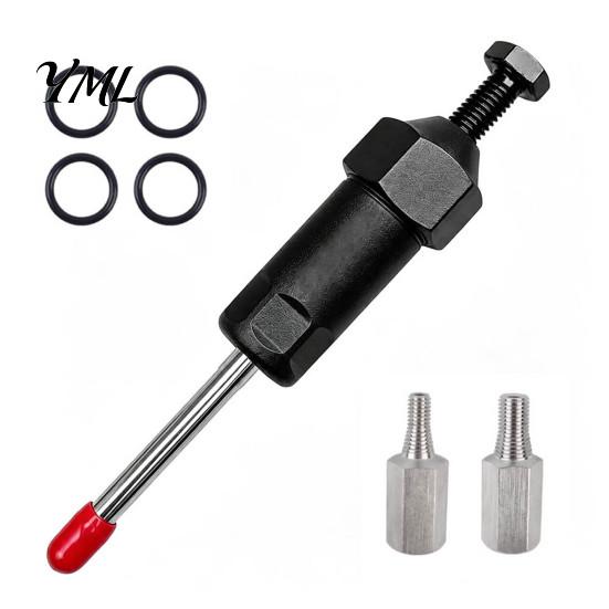 Grease Clog Remover Fitting Cleaning Tool, Heavy Duty Zerk Cleaner, Up to 600PSI, Remove Cleanser from Fittings Pins Shafts Bushings, M6 M8