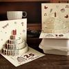 3D Happy Birthday Card Music Light Gift Card New Musical Light Greeting Card  Party Party Supplies