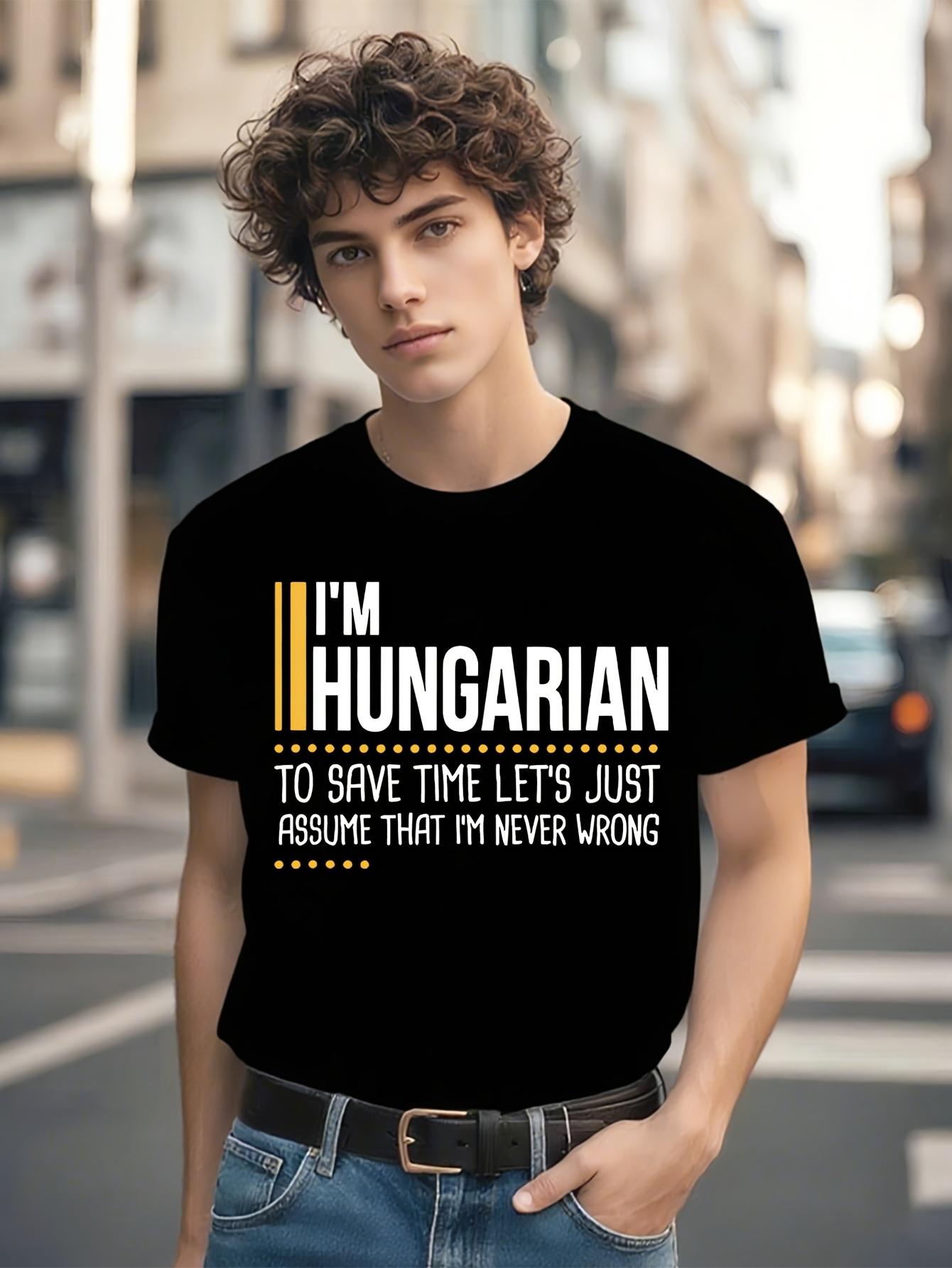 Funny Tshirt Funny Hungarian Pride Slogan Tshirt - Lets A... XXXL