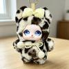 Cartoon Bag Charm Keychain Sparkling Big Eyes Plush Toy Keychain  Jewelry Accessories