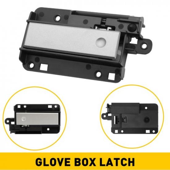 Glove Box Compartment Lock Latch Handle For 05-2014 Chevrolet Silverado Silver H