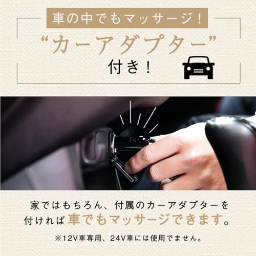 ATEX Lourdes Slim Massager, Back and Waist Massage Cushion Pro, Gray, AX-HCL1480gr, Gift, Includes Japanese Instruction Manual