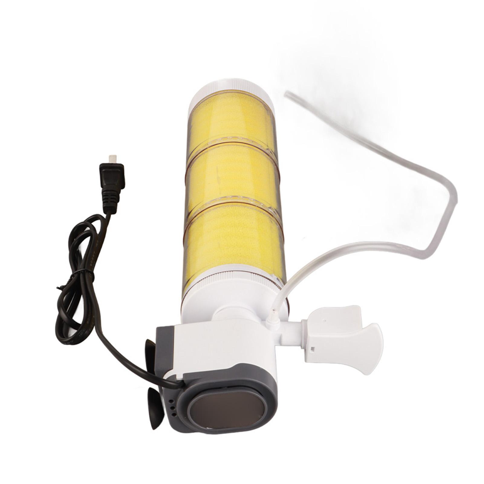 

3 in 1 Aquarium Filter Oxygen Air Pump Submersible Fish Tank Water Pump Tools (WP‑3300B)