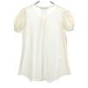 ENCHANTEMENT Made In Japan French Sleeve Blouse 38 White Women Used