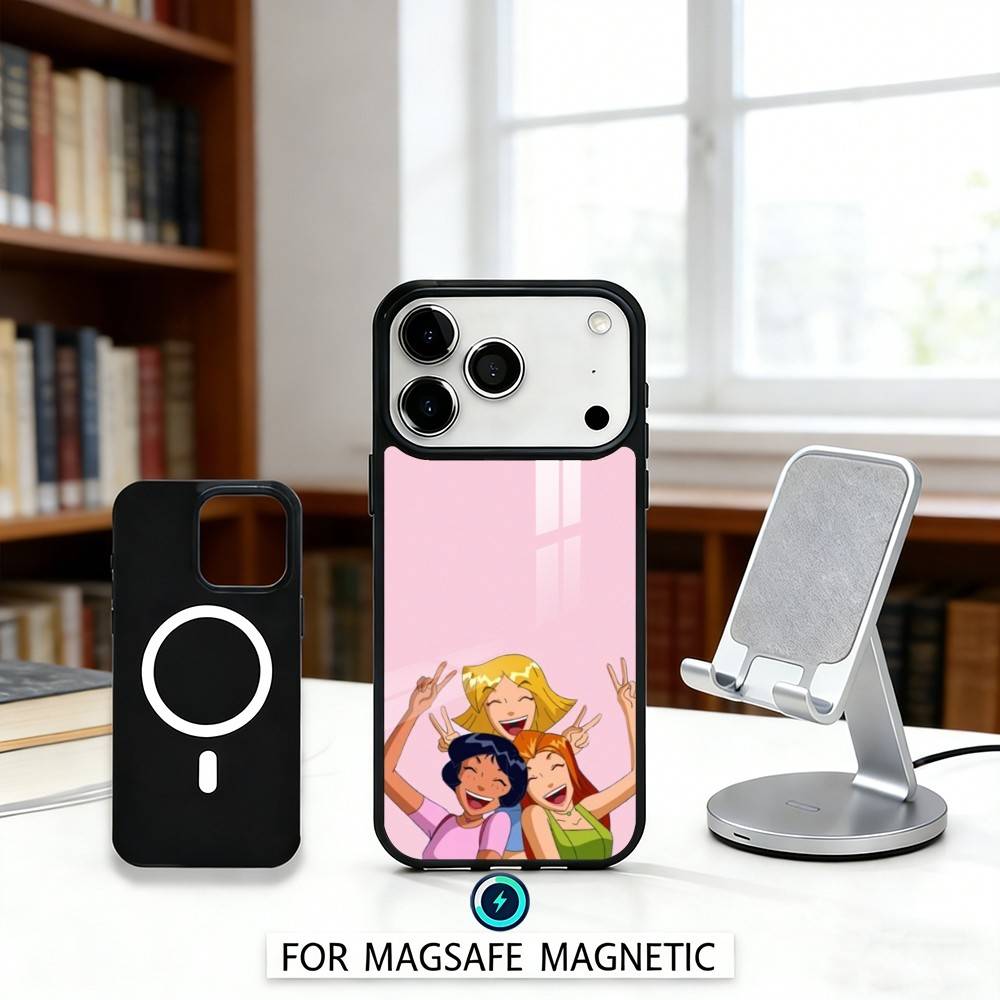T-Totally S-Spies Phone Case For iPhone 17,16,15,14,13,12,Pro,Max For Magsafe Magnetic Wireless Charging iPhone13PRO