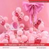 Red Double-Layer Wedding Balloon Arrangement Set for Bridal Chamber & Engagement