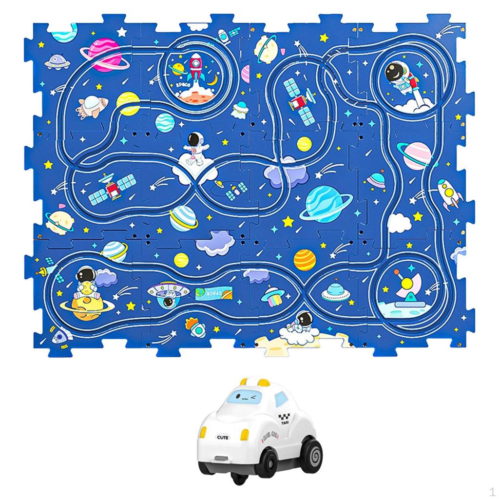 Cars, Slot Rail Toys for Car Construction Toys, Puzzle Game