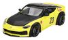 MINI GT Nissan Z WORKS Ikazuchi Yellow Finished Product 1/64 LBNATION (Left-Hand Drive)