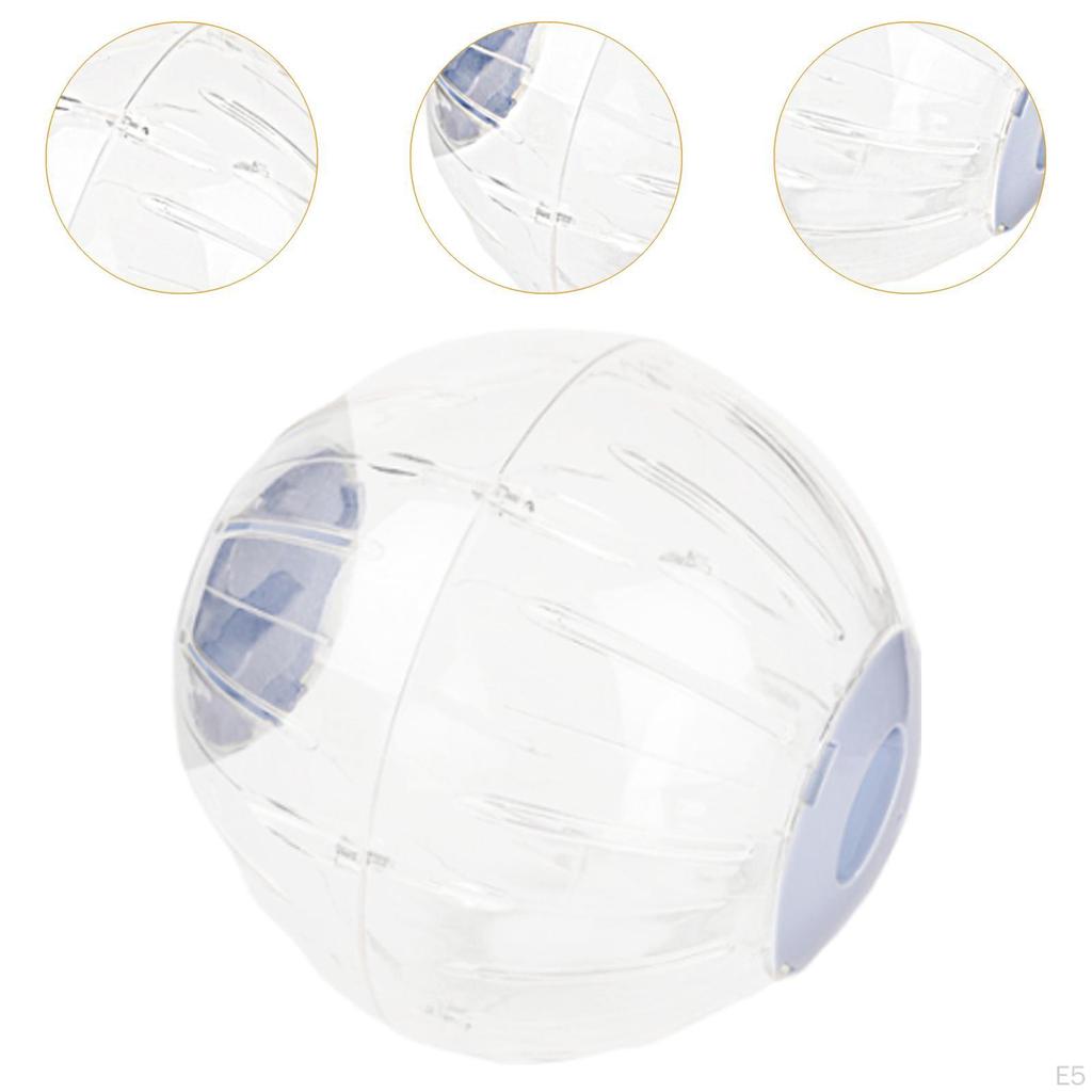 7.28'' Clear Hamster Running Wheel for Small Pets And Mice