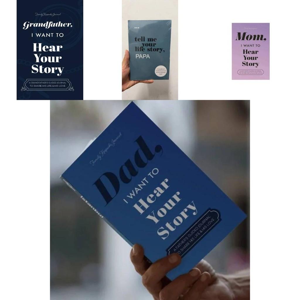 Timeless Heirloom Edition Dad I Want To Hear Your Story Nostalgic A5 Journal For Family Tales