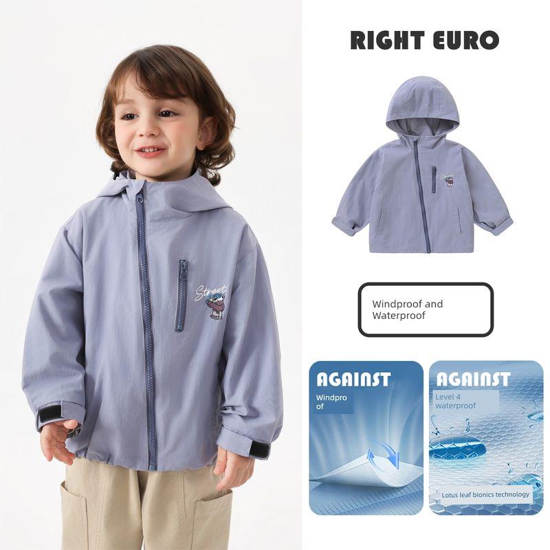 Right European Style Boys' Jacket Spring and Autumn 2026 New Model Top for Toddlers Children's Clothing Boys' Windproof Clothing
