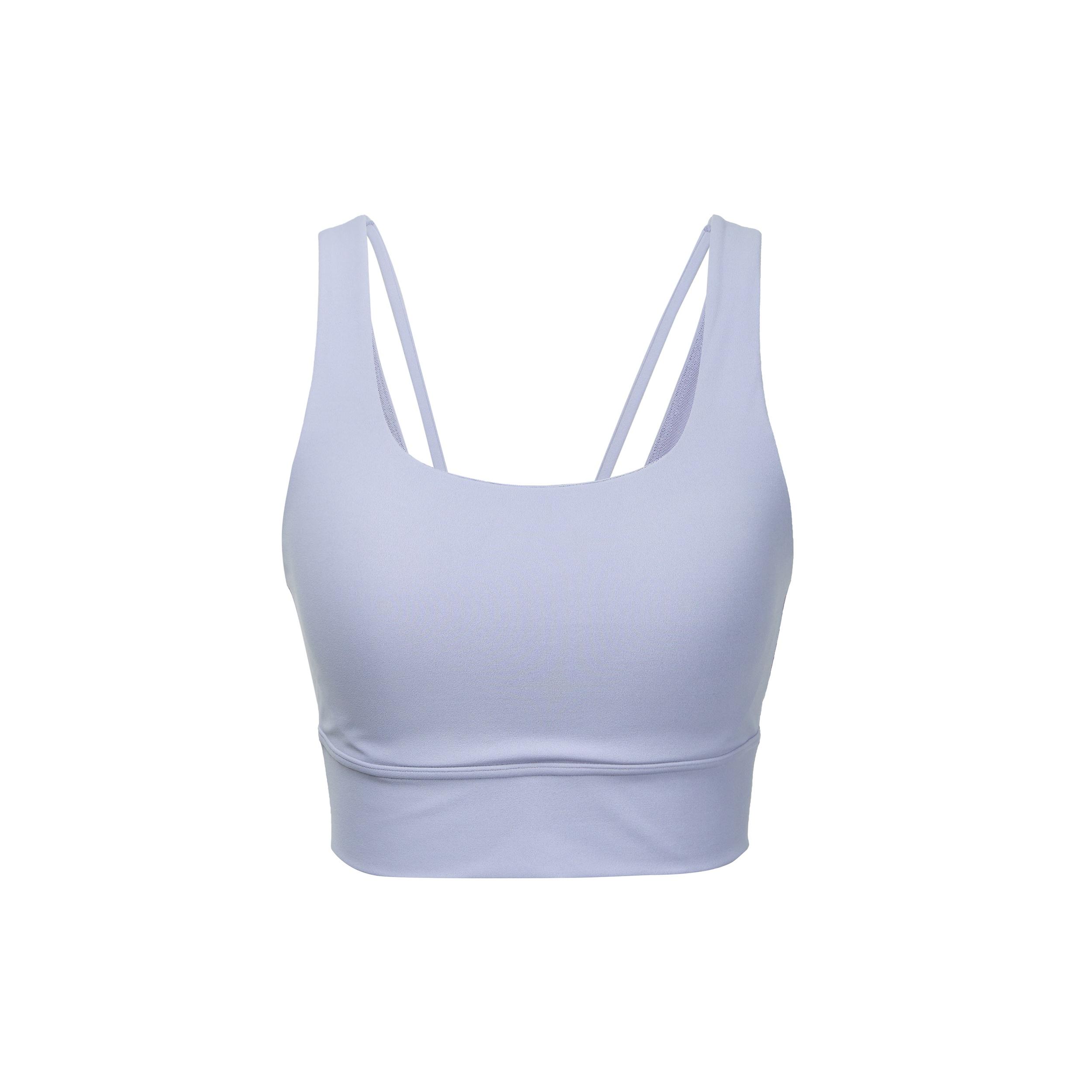 (WMNS) Nike Zenvy Longline Medium-Support Padded Sports Bra  Ashen Slate Black  Women s DO6620-519 S