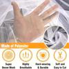 1PC White Tulle Backdrop Curtain Sheer Ceiling Drapes for Wedding Bride Shower Birthday Party Photo Christmas Decoration
