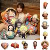 Kreatives One Piece Plüschkissen Cartoon Luffy Zoro Chopper Kissen Kinder Festival Geschenk Charaktere)