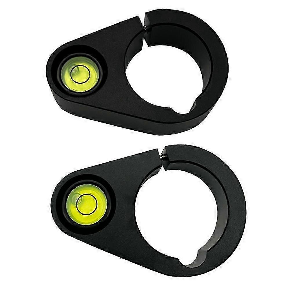 2 Stück 32mm Zentrierstange GPS Mittelstange Kreisförmiges Metall-Wasserwaage Blasenmesswerkzeug für Leica South RTK Totalstation 25-26s