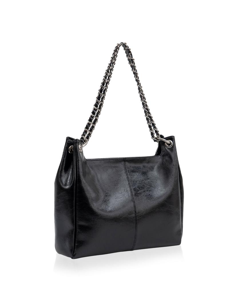 Lovecharm Maël Shoulder Bag_L_Chain_Black