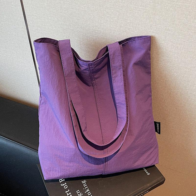 Bags Women's Shoulder Bags Large Capacity Student Commuting Handbags Girls Lightweight Literary Tote Bags Tide