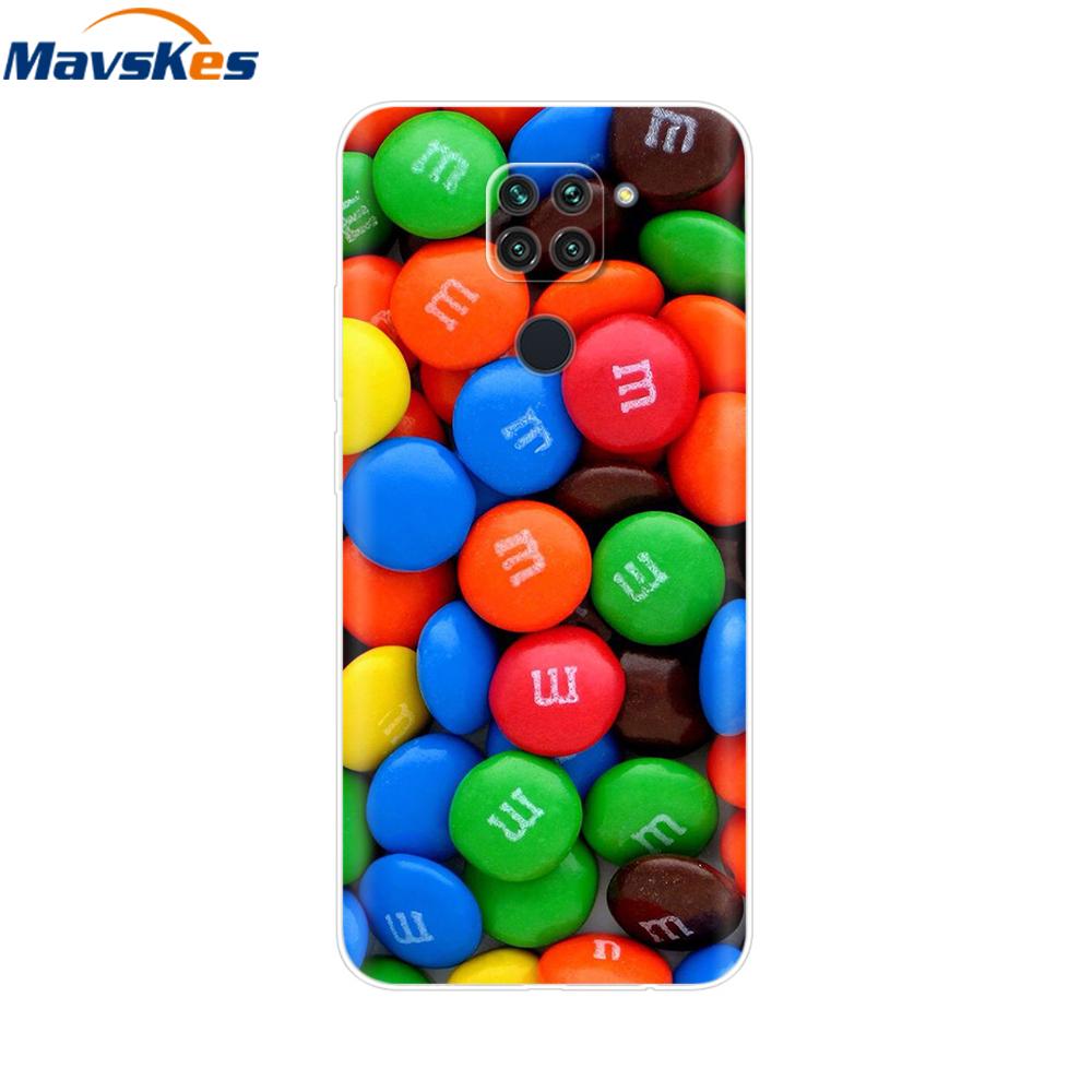 Phone Case For Xiaomi Redmi Note 9 Case 6.53'' Soft Silicone TPU Back Cover for Xiaomi Redmi Note 9 Note9 Case Coque Fundas Para