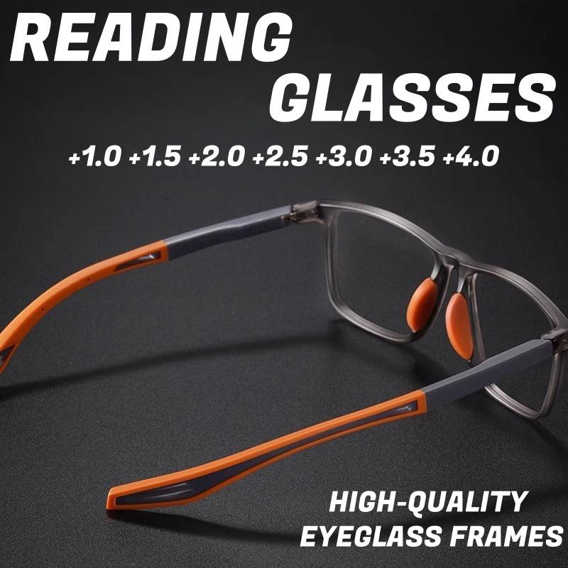 10 Pairs Sports Style Reading Glasses for Men and Women Trendy and Sporty Blue Light Blocking Fashionable Reading Glasses