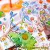 3D  Stickers Cute Relief Stickers Fun Stacking Series Children'S Toys Exchange Stickers Office School Supplies Stationery
