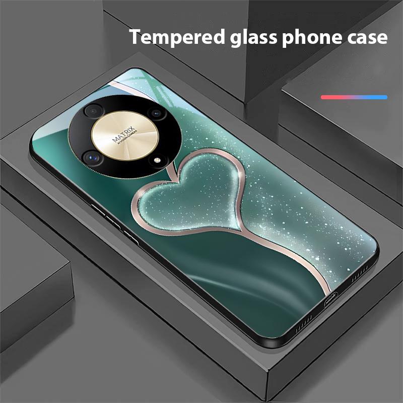Gradual Love Big For Honor Magic 6 50 70 90 Lite X7b 200 Pro Nova 10 Nova 5T X6 P30 Pura 70 Ultra Tempered Glass Phone Case