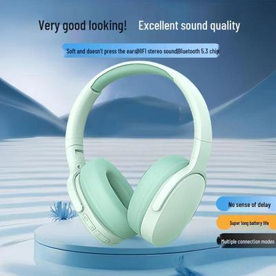 P2961 Wireless Bluetooth Heavy Bass Over-Ear Gaming Headset for Music and Universal Smartphone Compatibility