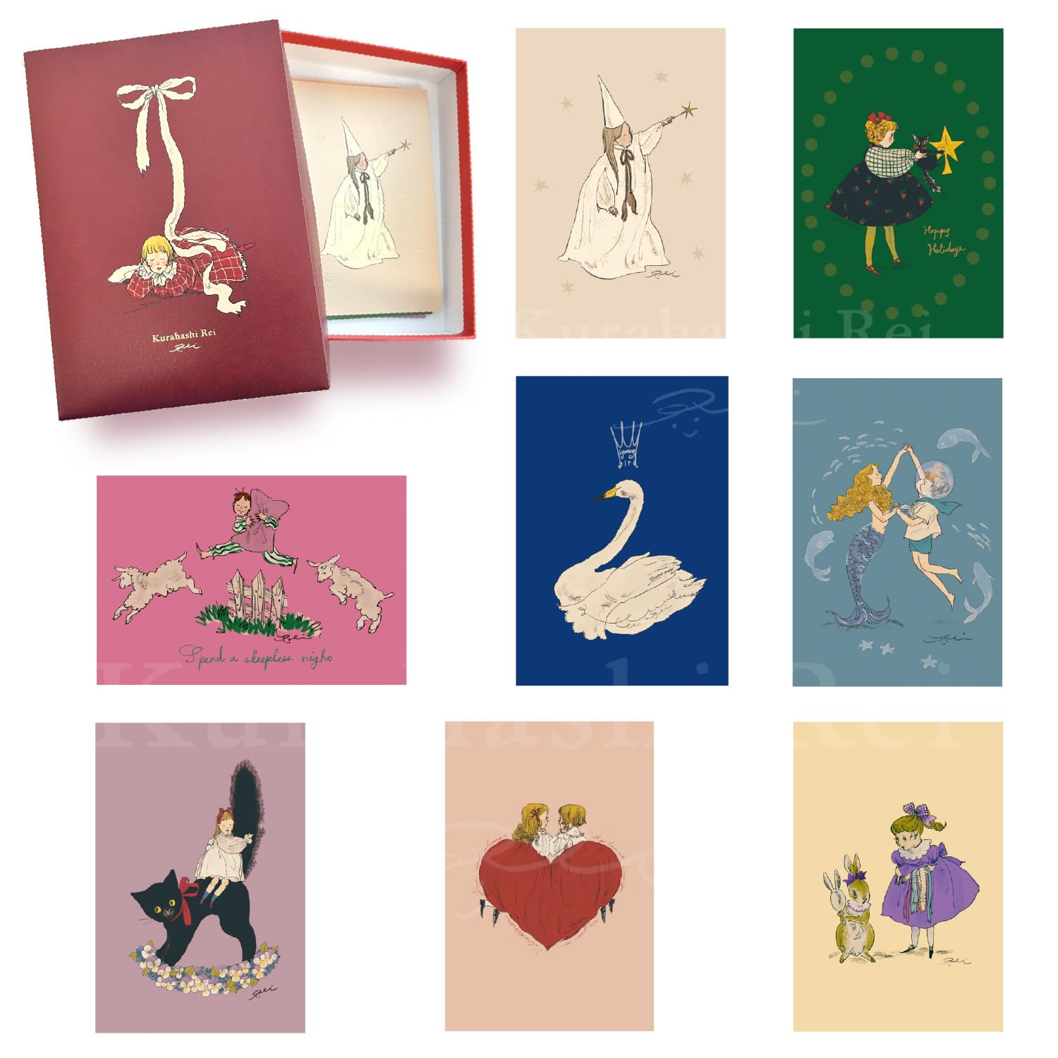 

Gakken Stafle Kurahashi Rei Premium Postcard Set A21802