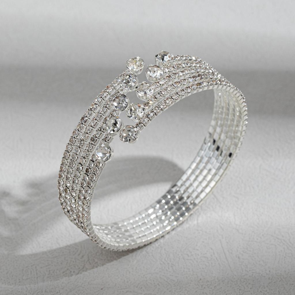 New Bracelet Accessories Fashion Bracelet Elastic Diamond Bracelet Bridal Fashion Bracelet