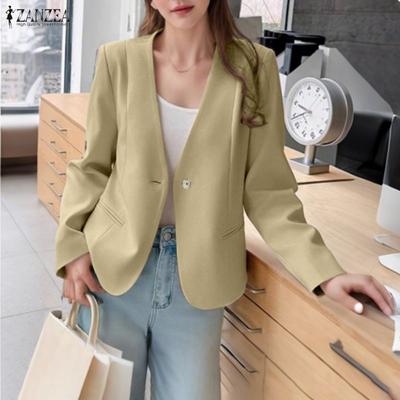 Cardigan Chemisier Décontracté pour Femme à Col en V Lâche à Manches Longues