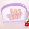 1000/1500ml Silicone Fresh-keeping Bag with Pinch Lock Closure Food-Safe Silicone Dishwasher Microwave