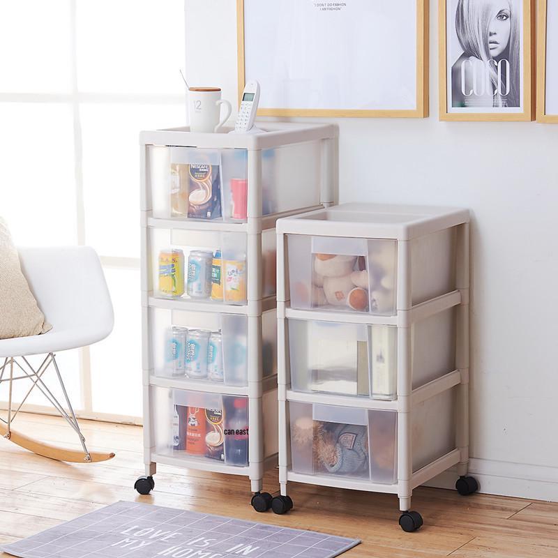 

Прозрачный кухонный шкаф для хранения на колесах: Многоярусный органайзер для фруктов и овощей 2-layer