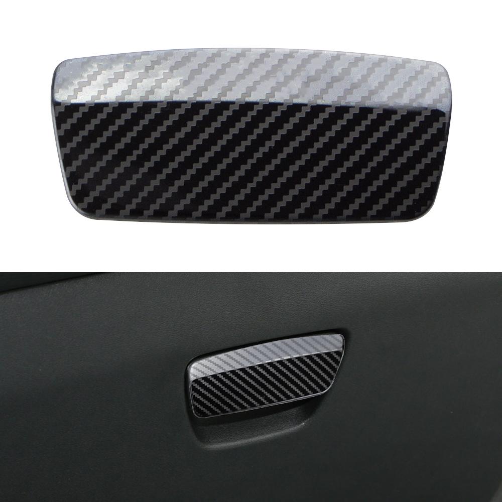 Stainless Steel Car Glove Box Handle Cover for Peugeot 2008 208 2014 - 2019 Glovebox Handle Decoration Trim Sticker Accessories