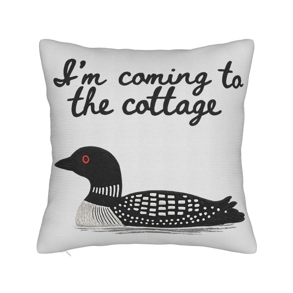 I'm Coming To The Cottage Heated Rivalry Pillowcase Cushion Cover  Throw Pillow Cover Warm Home Decoration Square Multi Size